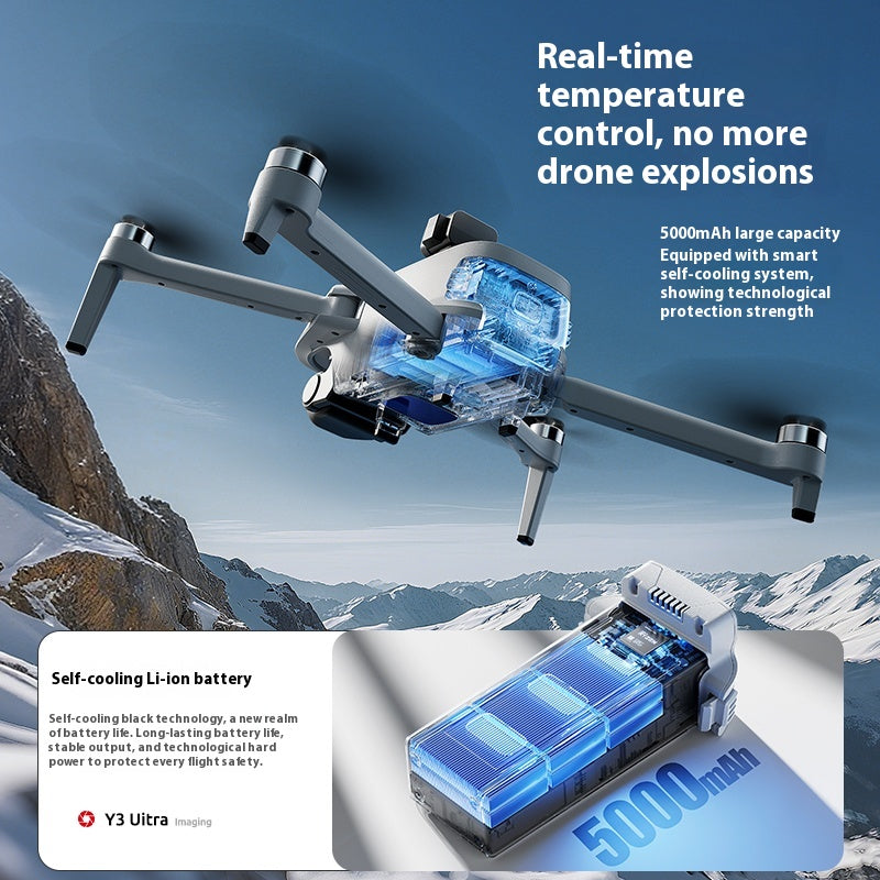 SEREE 8K HD Camera, 4.5-inch Large Screen Remote Controller, 5G Optical Flow Folding Drone with WiFi Transmission Professional Aerial Camera Quadcopter. Features Optical Flow Positioning And Obstacle Avoidance, One-touch Take