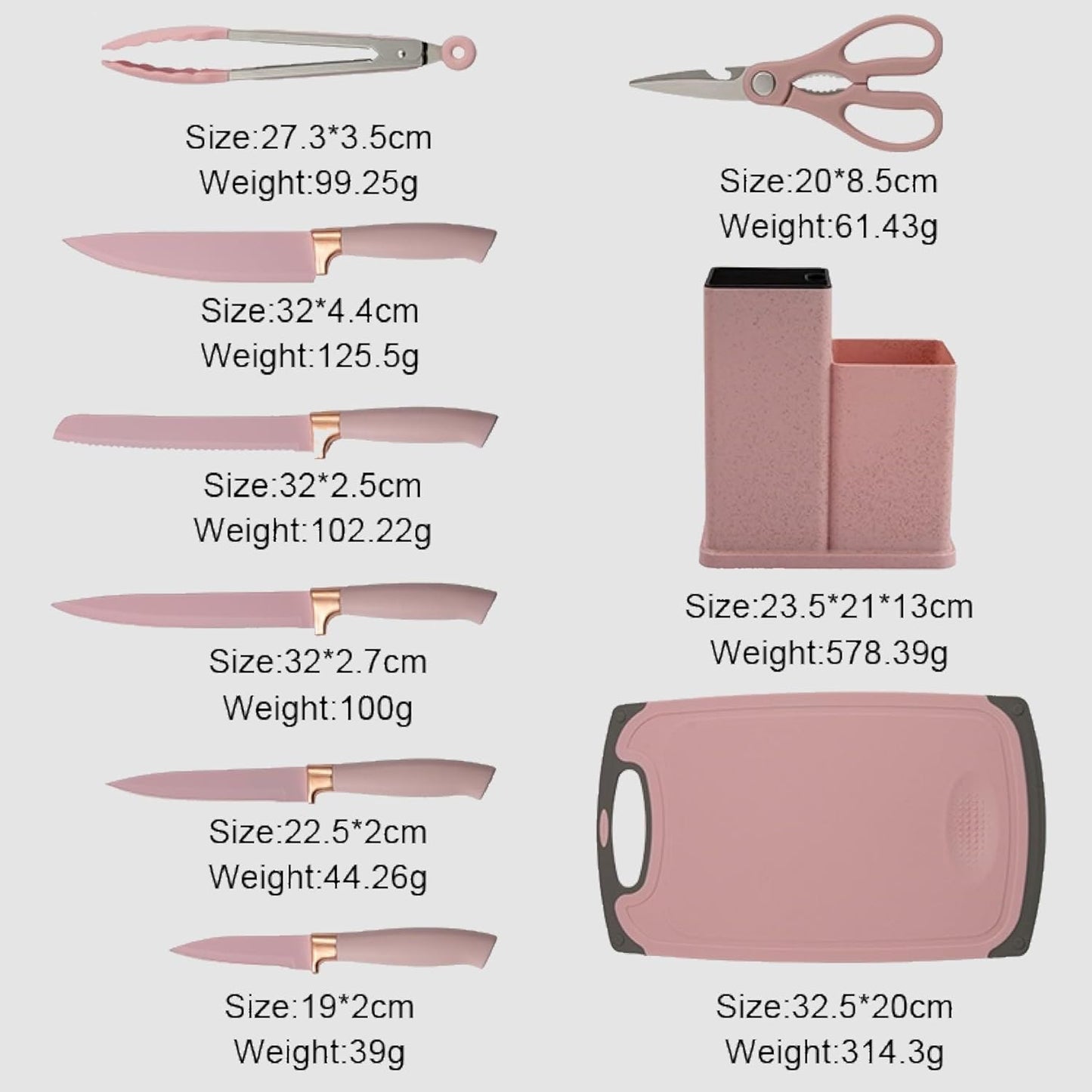 25pcs Kitchen Cooking Utensils And Knife Set with Block, Silicone Cooking Utensils Sharp Stainless Steel Chef Knives Scissors Whisk Tongs And Cutting Board, Kitchen Utensil for Kitchen, Cooking Tools, Home Cooking, Kitchen Ut