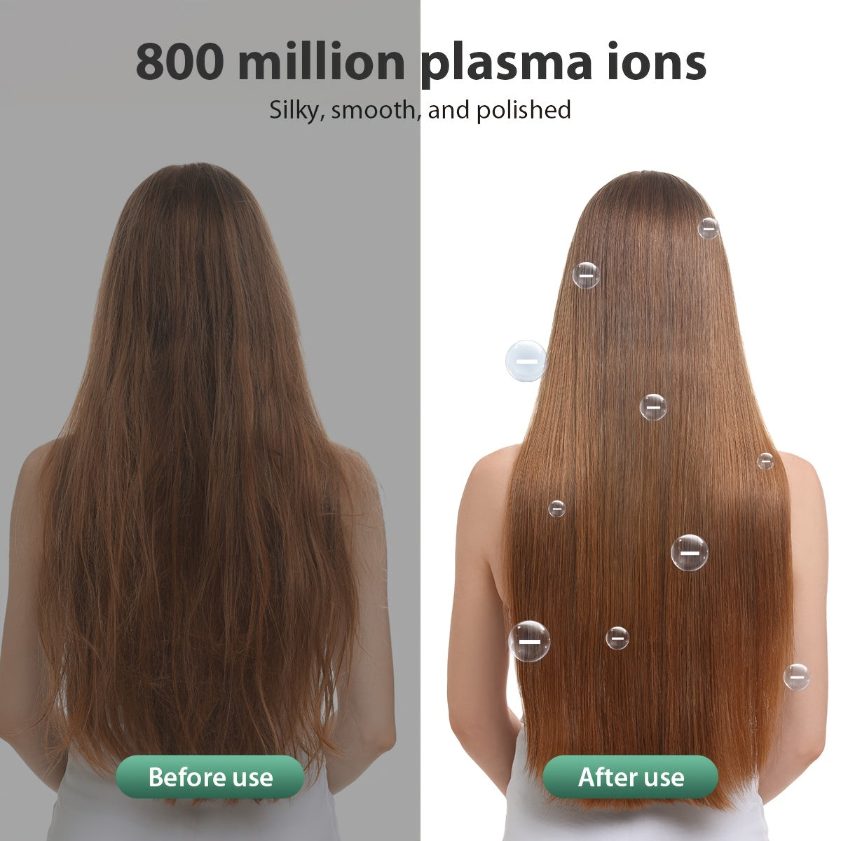 1600W Foldable Travel Hair Dryer with Hot/Warm/Cold Wind, 2-Speed Control, Professional Negative Ion Care, Nozzle & Ergonomic Handle - Lightweight Portable Design, Ideal Gift for Women, Hair Dryer for Curly Hair, Sleek Cylind