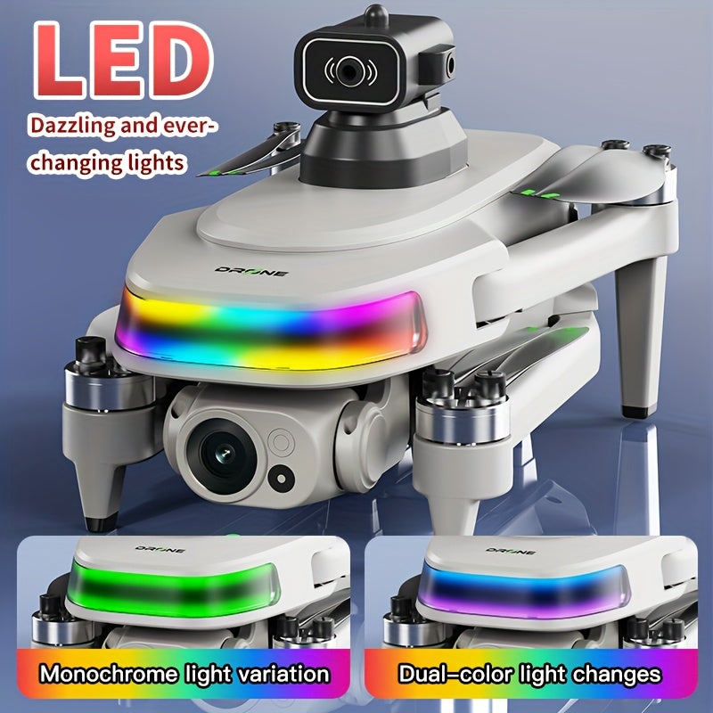 SEREE 8K HD Camera, 4.5-inch Large Screen Remote Controller, 5G Optical Flow Folding Drone with WiFi Transmission Professional Aerial Camera Quadcopter. Features Optical Flow Positioning And Obstacle Avoidance, One-touch Take