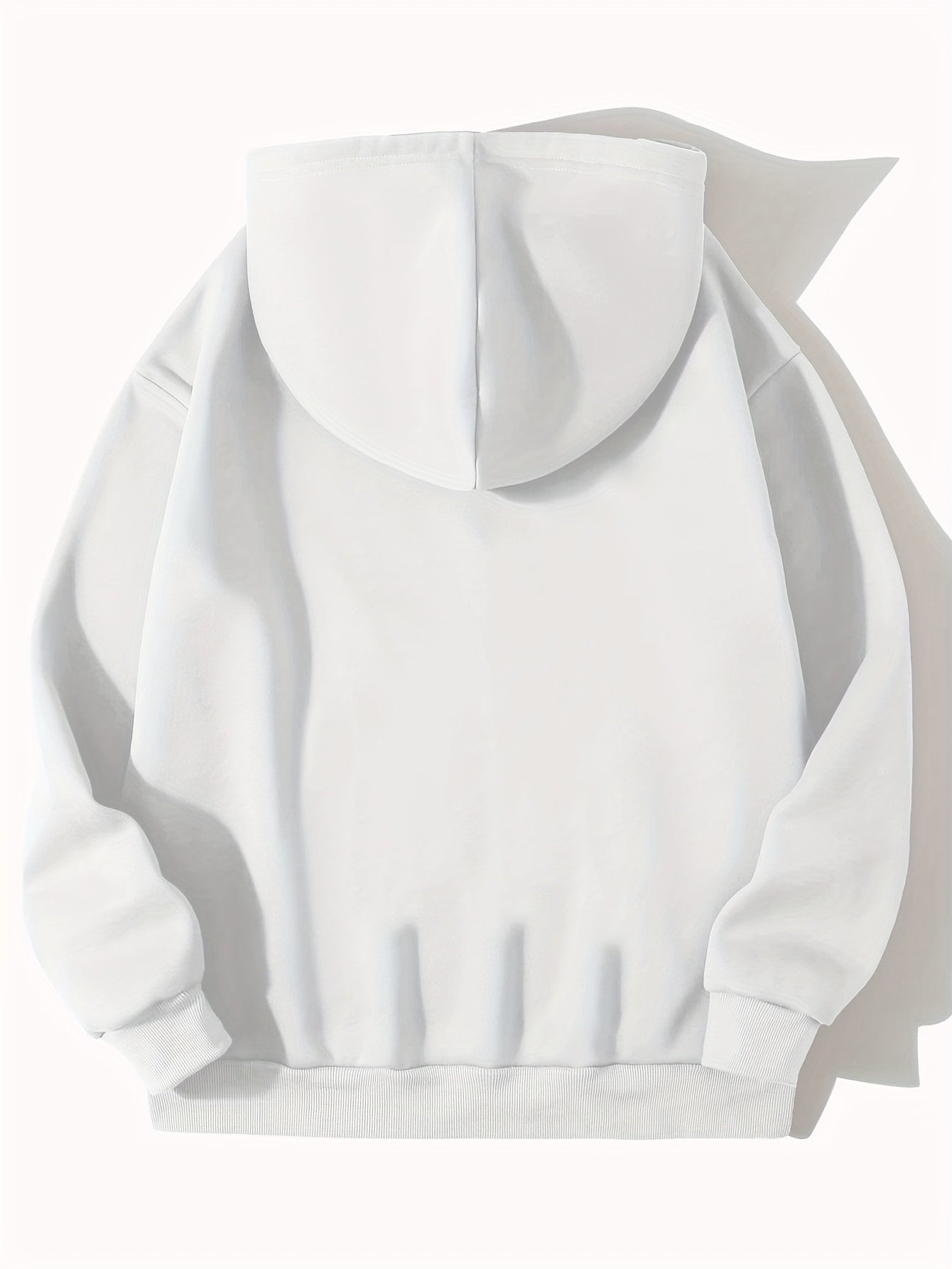 Women'S Casual Hooded Sweatshirt With Pattern, Long Sleeve Pullover With Kangaroo Pocket, Black, Fall/ Winter Fashion, Casual Wear Hoodie | Hooded Sweatshirt | Sweater Hoodie